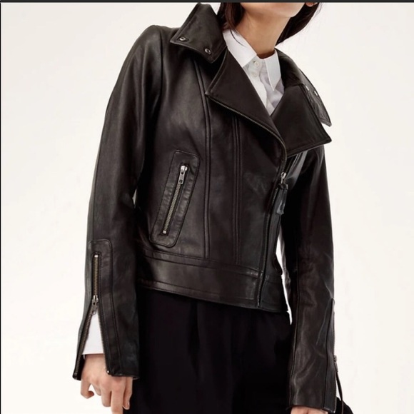 Mackage x ARITZIA KENYA Leather Jacket - Picture 4 of 14